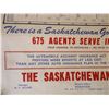 Image 6 : Vintage 1952 Map of Saskatchewan