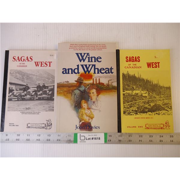 (3) Western Canadian History Books