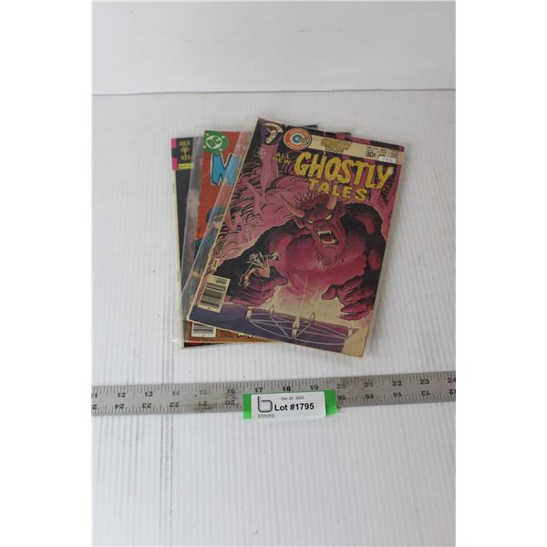 (3) Collector Comics - Gold Key, Charlton, DC