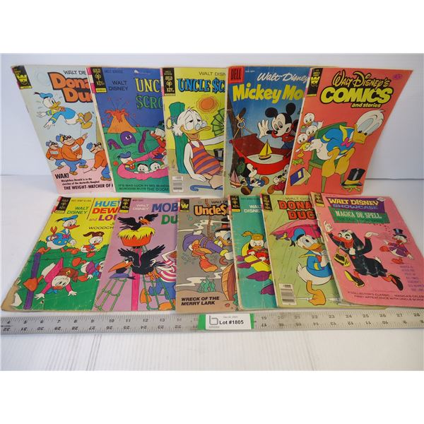 (11) Collector Gold Key Walt Disney Comics