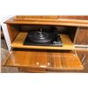 Image 4 : * 2-Piece Mid Century Radio Record Player Hutch - 17" x 60" x 60"