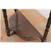 Image 3 : * Antique 'D' Table - 22" Tall