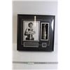 Image 1 : Bobby Orr Framed and Signed Picture with Mini 1970 Cup and Certificate of Authenticity - 3 1/2" x 19
