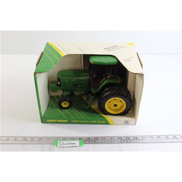 John Deere 7800 Row Crop Tractor with Duals Die Cast - 1/16