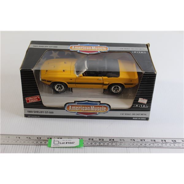 ERTL American Muscle 1969 Shelby GT-500 Die Cast - 1/18