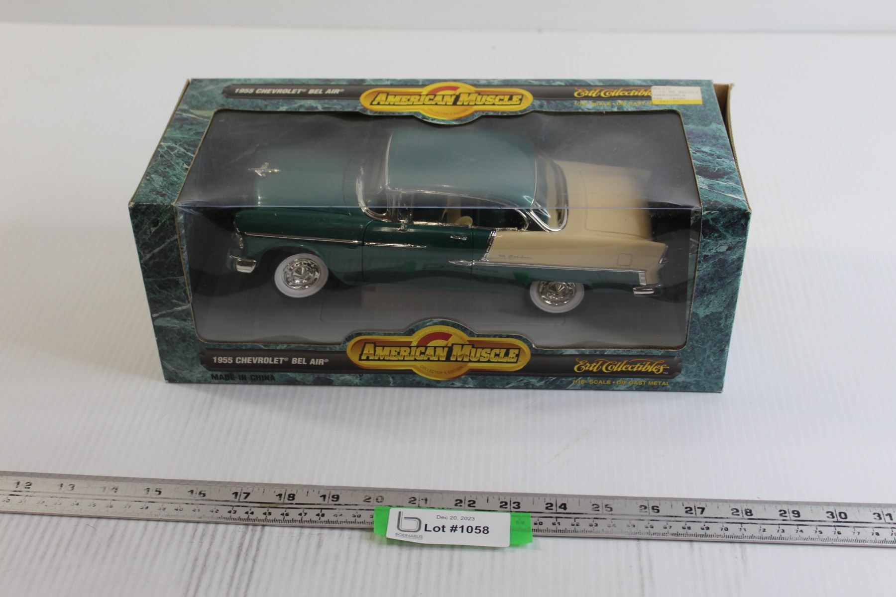 Ertl Collection ERTL Collectibles American Muscle 1955 Chevrolet Bel Air Die Cast - 1/ ...