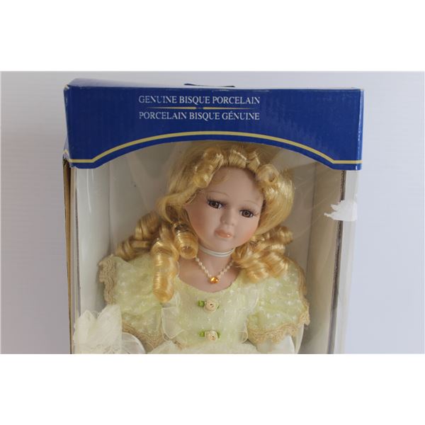 XRARE dans boite poupée en porcelaine Kestner GOOGLY bisque doll in Box