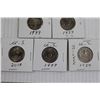 Image 2 : (7) US Quarters Collectible American Coins