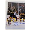 Image 2 : Signed Boston Bruins Picture with Certificate of Authenticity - 10" x 8"