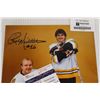Image 2 : Signed Boston Bruins Picture with Certificate of Authenticity - 10" x 8"