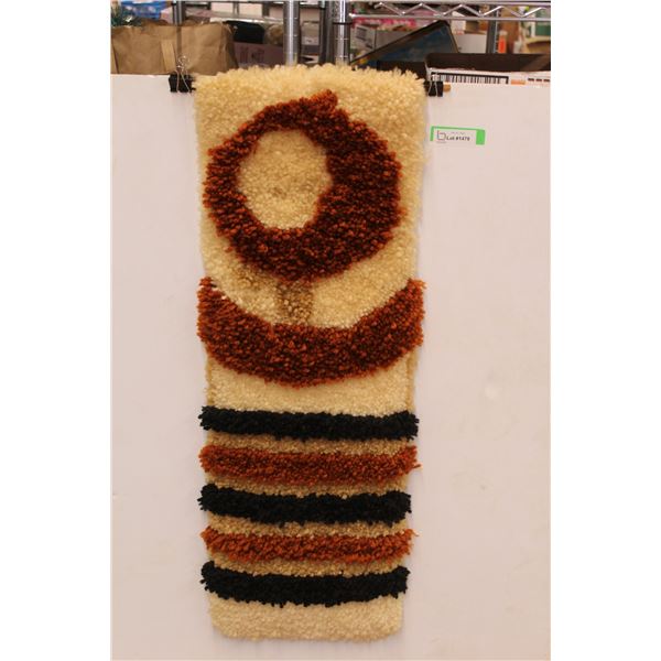 Vintage Rectangle Striped Wall Hanging - 14" x 38"