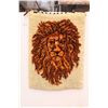 Image 1 : Vintage Lion Wall Decor Rug - 26" x 34"