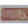 Image 2 : (2) Canadian 1974 Two Dollar Bill (2-Digit & 3-Digit) Signed by Lawson & Bouey