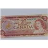 Image 4 : (2) Canadian 1974 Two Dollar Bill (2-Digit & 3-Digit) Signed by Lawson & Bouey
