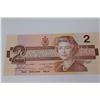 Image 2 : (2)Canadian 1986 Two Dollar Bill Signed by Thiessen & Crowe, Crowe & Bouey