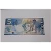 Image 4 : Canadian 2006 Five Dollar Bill Signed by Jenkins & Carney