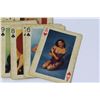 Image 2 : Vintage Pin-up Girl Deck of Cards (Worn, Some Damage)