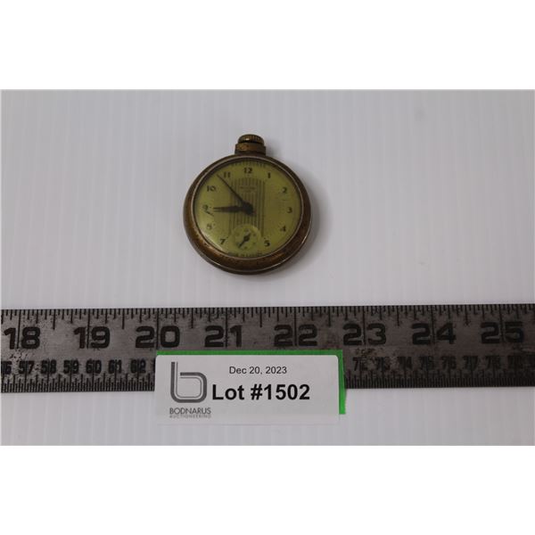 Vintage Westclox Pocket Watch (Worn)