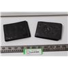 Image 1 : (2) Vintage Leather Wallets (1-Made in Canada, 1-Davy Crockett)