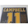 Image 3 : Gregory Campbell - Boston Bruins - Signed Display Card w. Certificate of Authenticity