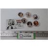 Image 1 : Set of 6 Marilyn Monroe US Collector Coins w/ Certificate of Authenticity