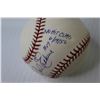 Image 3 : Signed Baseball - 1950's Carl Erskine Brooklyn Dodgers - Single Signed OML (Selig) Baseball w/No-Hit