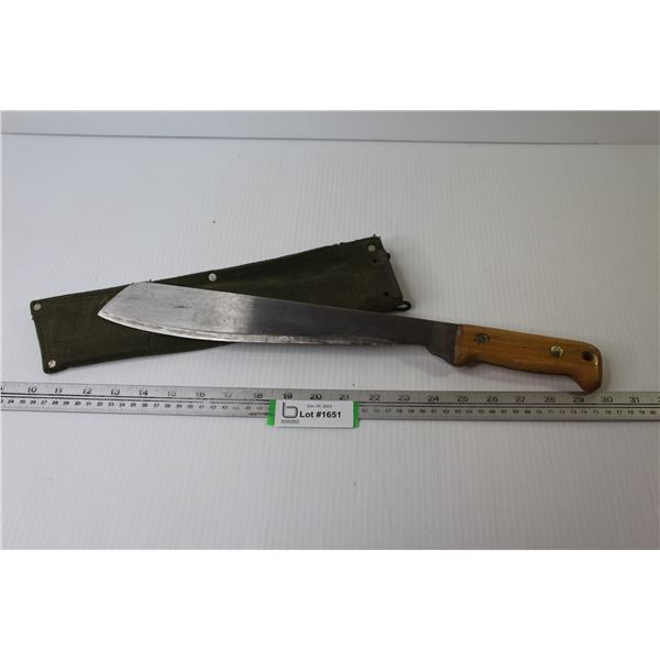 Martingale Machete W/Sheath
