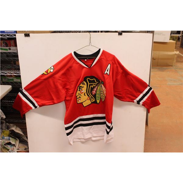 Signed - Keith Jersey - Blackhawks (Size L) w/ JSA Authentication