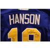 Image 2 : Signed - Slapshot Movie Hanson Jersey - Chiefs (Size XL) w/ JSA Authentication