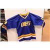 Image 8 : Signed - Slapshot Movie Hanson Jersey - Chiefs (Size XL) w/ JSA Authentication