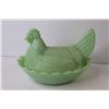 Image 8 : Vintage Jadeite Hen in Basket