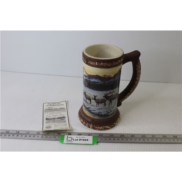 Coors Stein w/Elk