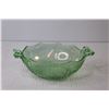 Image 5 : Uranium Depression Glass 6 1/2" Dish