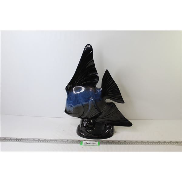 Blue Mountain Pottery Angel Fish (16 1/2" tall)