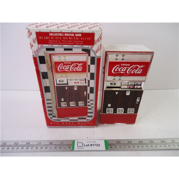 Coca Cola Die Cast Musical Bank