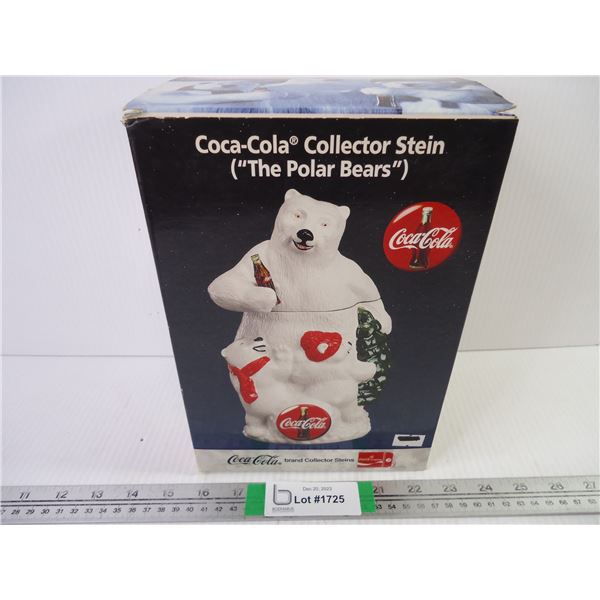 Coca Cola Collector Stein-"The Polar Bears"