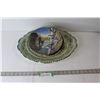 Image 1 : (2) Platters, Collector Plates, Bowl