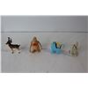 Image 4 : Ceramic Cat Figurines, Deer Figurine, etc.