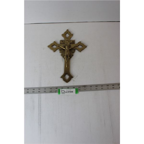 Brass Crucifix