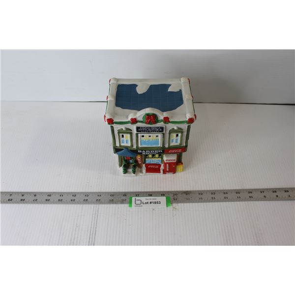 Coca-Cola Town Square Collection Ceramic Building