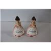 Image 6 : Woman Ceramic Figurine Set - Salt & Pepper, Vase, Instant Coffee Container, String Dispenser, etc.