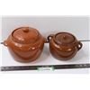 Image 1 : (2) Bean Pots - Made in Canada
