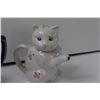 Image 2 : Asian Style Teapot (Made in England) & Kitten Creamer