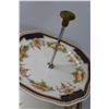 Image 3 : 2-Tier Royal Victoria Dessert Tray, Candy Dish, Kitchen Biscuit Jar (Made in England)