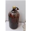 Image 2 : Kerosene Lamp - 8", Javex Bottle - 10", Clay Earthenware Jug & Jar (Chips), Small Medicine Jar