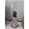 Image 4 : Kerosene Lamp - 8", Javex Bottle - 10", Clay Earthenware Jug & Jar (Chips), Small Medicine Jar