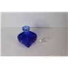 Image 3 : Cobalt Blue Glass Perfume Bottle