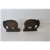 Image 3 : Cast Iron Elephant Book Ends