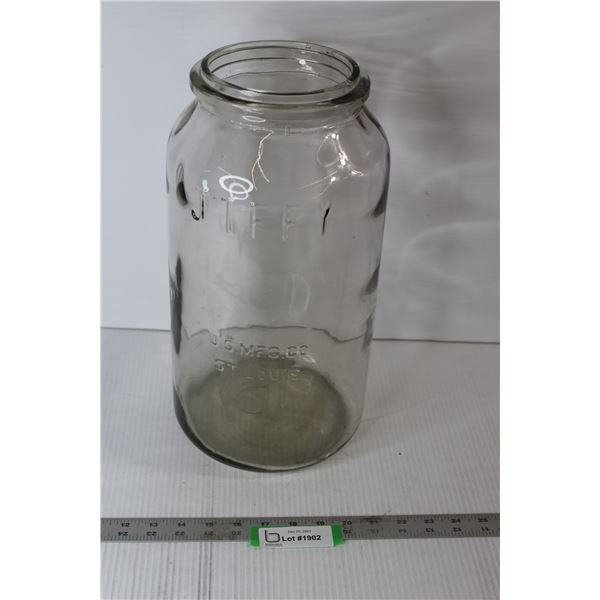 Glass Jiffy Jar