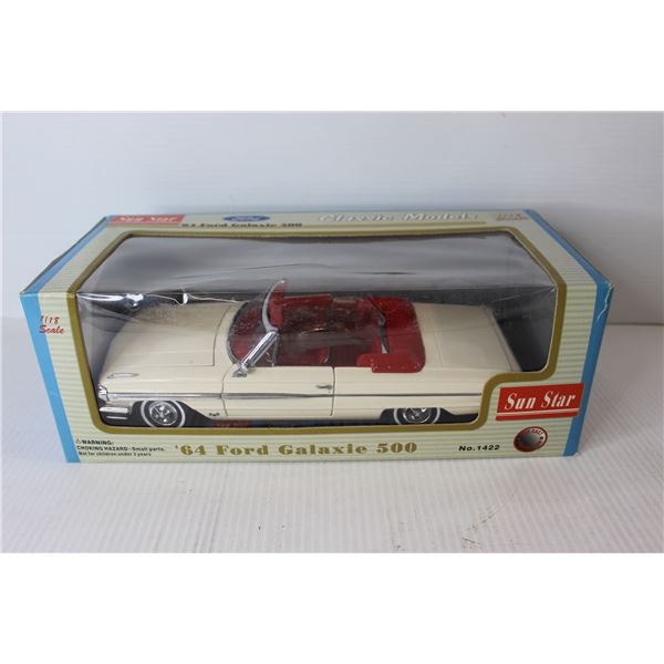 Sun Star 1964 Ford Galaxie 500 - Die Cast 1:18 Scale - In Box